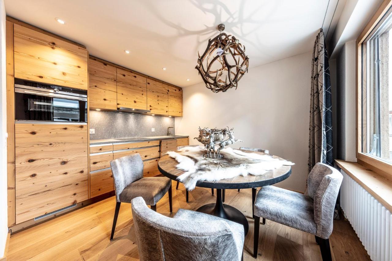 Unique Alpic Style Apartment In The Heart Of דאבוס מראה חיצוני תמונה